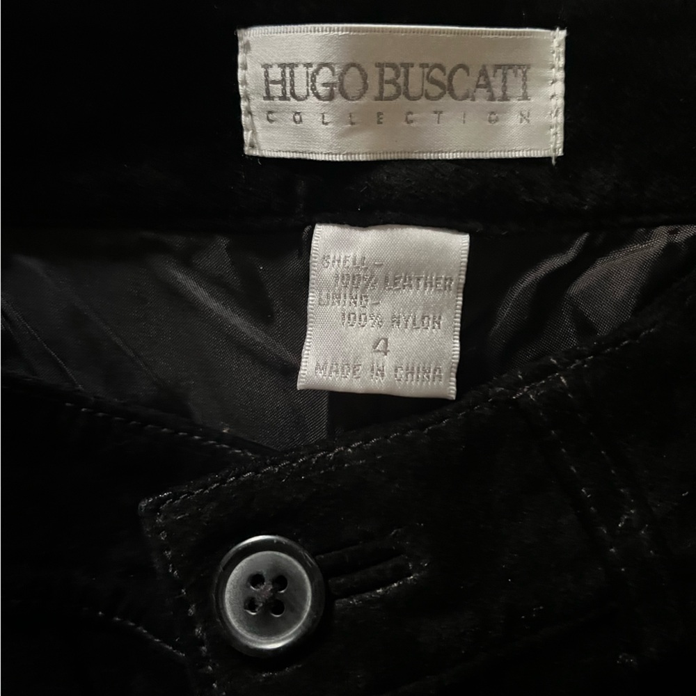 Hugo Buscati suede pants